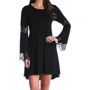 Wrangler XL black lace dress long sleeve sexy cute
